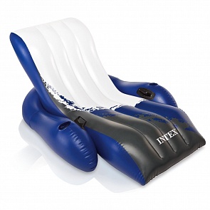 Надувное кресло-шезлонг для плавания с держателями 180 х 135 см. (Intex, с58868)